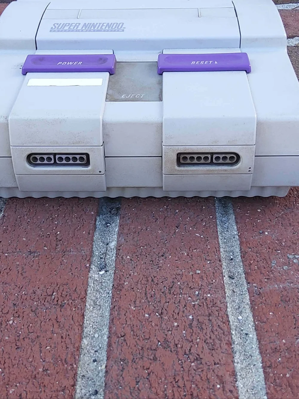 Super Nintendo Snes Console & Donkey Kong Country w/ RC AV Cord TESTED & WORKS